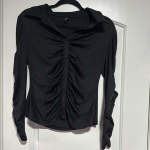 Elegant Black Women's Top